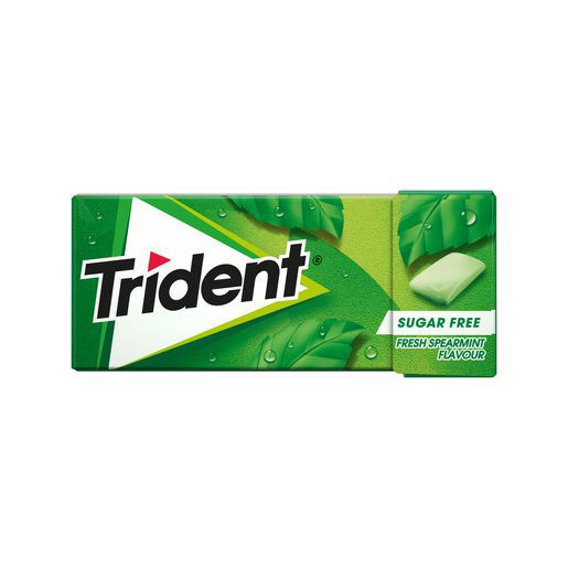 Tridente chiclete sabor menta unidade