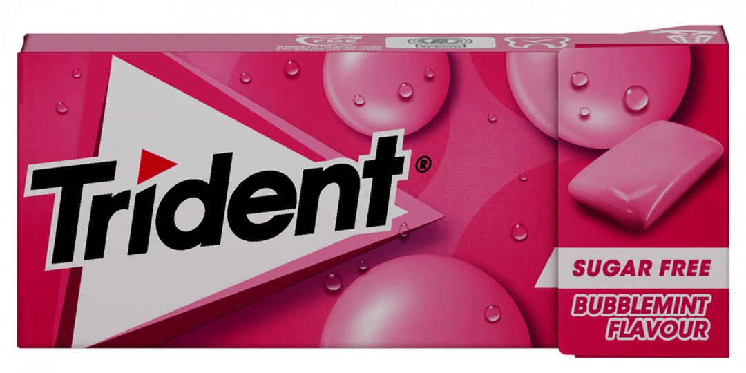 Tridente chiclete sabor a bubblemint unidade